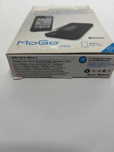 MoGo Talk XD Bluetooth Headset iPhone 4 Case NEW SEALED - photo 2