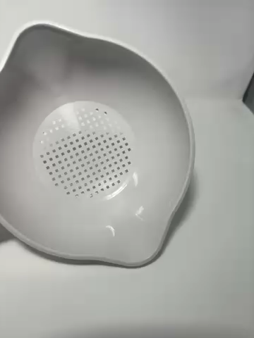 New Tupperware Classic 1 Qt Small Colander Strainer White #10417 - photo 2