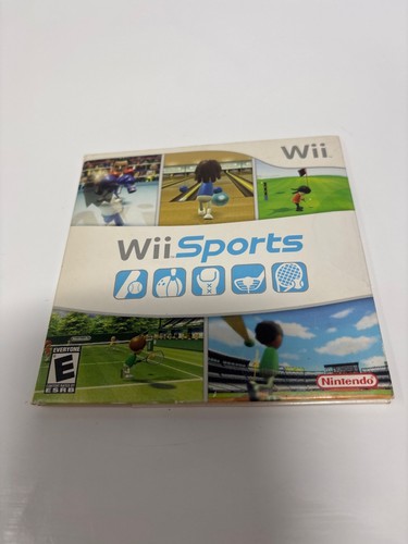 Wii Sports Nintendo Wii 2006 Complete w/ Manual Original Sleeve