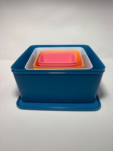 Tupperware KeepTabs 8-Piece Nesting Food Storage Container Set - photo 3