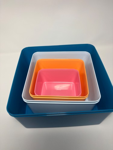Tupperware KeepTabs 8-Piece Nesting Food Storage Container Set - photo 5
