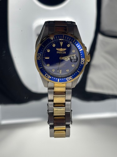 Invicta Pro Diver 8935 Men’s Watch Blue Dial Two Tone Quartz