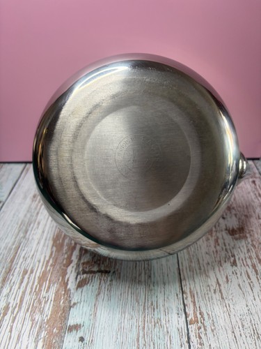 Vintage Lagostina Stainless Steel Tea Kettle Teapot Double Handl - photo 3