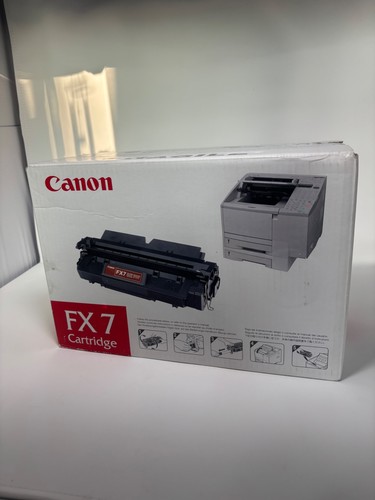 Genuine Canon FX7 Black Toner Cartridge 7621A001AA NEW