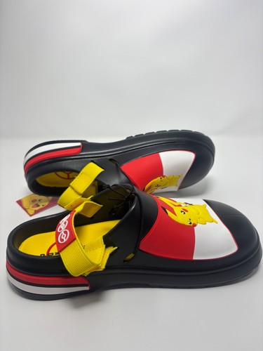 Pokemon Pikachu Ground Up Clogs Kids Shoes Size 2&5 NEW - photo 5