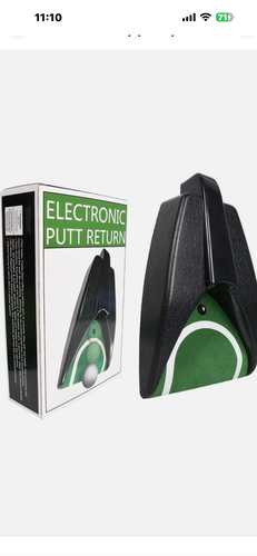 Electronic Golf Putt Return Automatic Putting Practice Trainer - photo 3