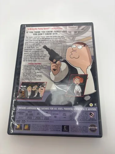 Family Guy Blue Harvest Movie DVD (Star Wars Parody) - photo 2