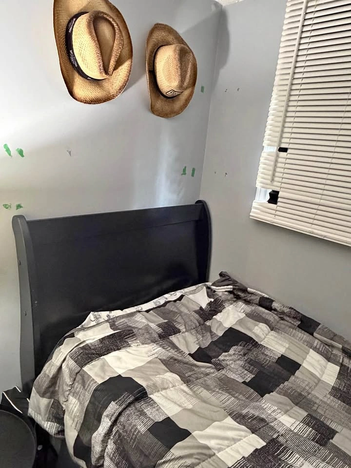 $30 !New Twin Bed Frame with Headboard