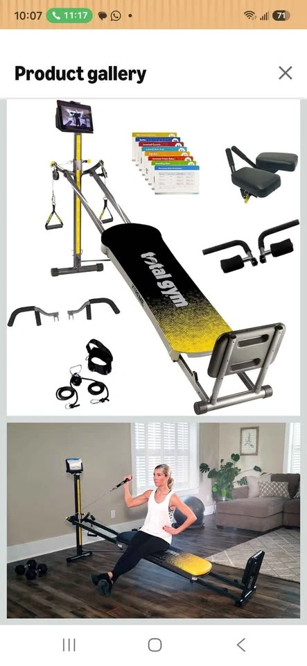 Total Gym XTREME + FREE Squat Machine – $200