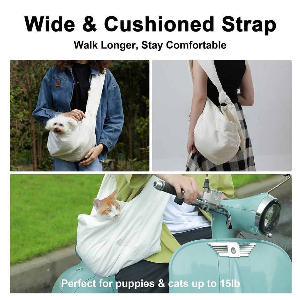NEW-Puppy/Cat Carrier with Long Strap - photo 3