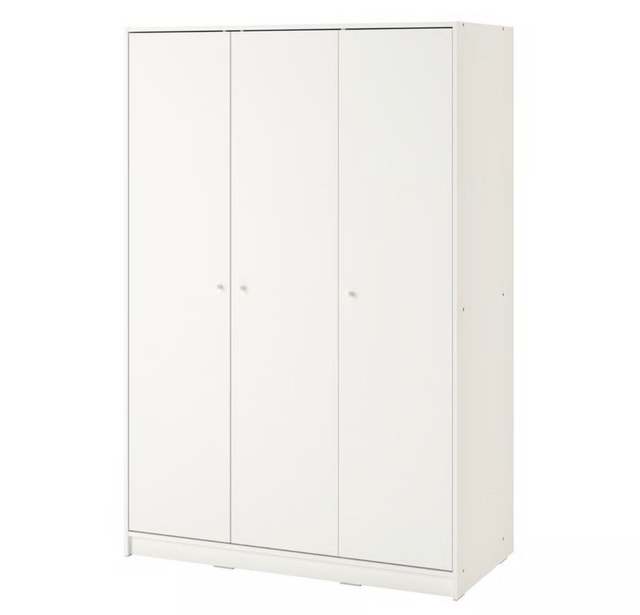 IKEA 3-Door Wardrobe – White – $200