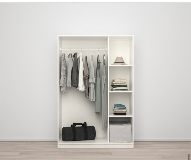 IKEA 3-Door Wardrobe – White – $200 - photo 2