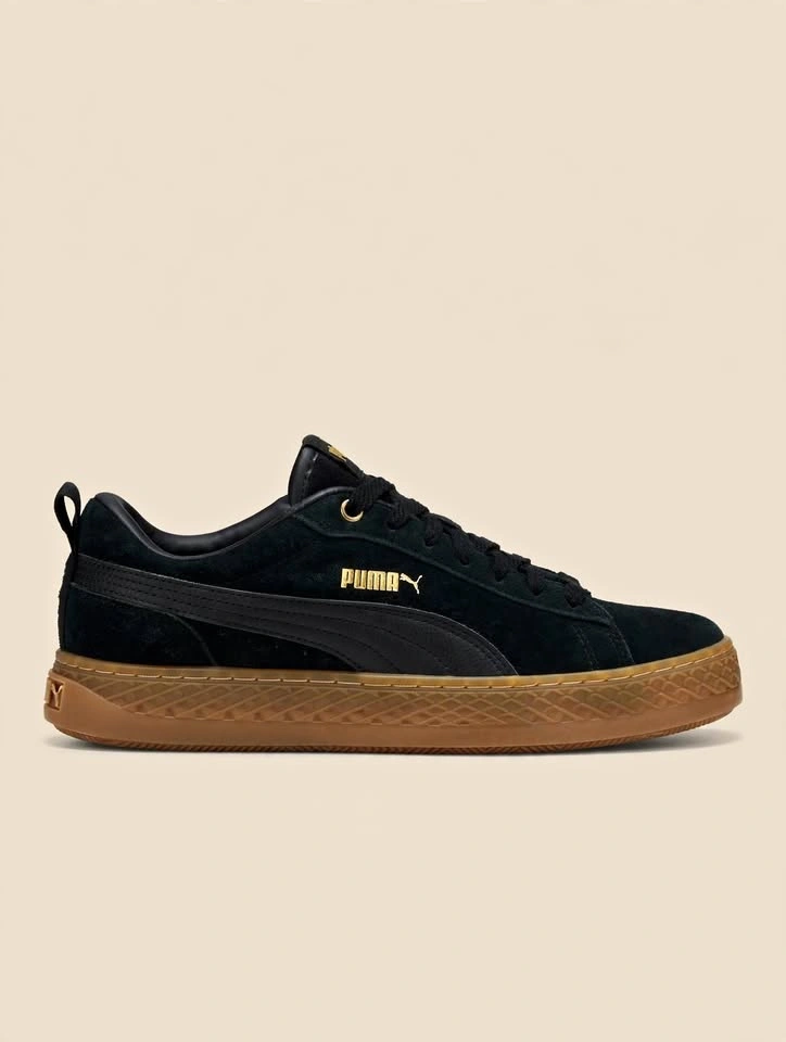 Puma Suede Frill Sneakers – Women's Size 8.5 (EUR 39) – Like New