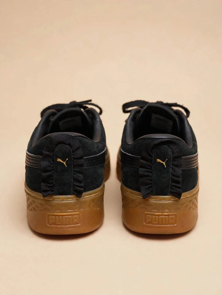 Puma Suede Frill Sneakers – Women's Size 8.5 (EUR 39) – Like New - photo 3