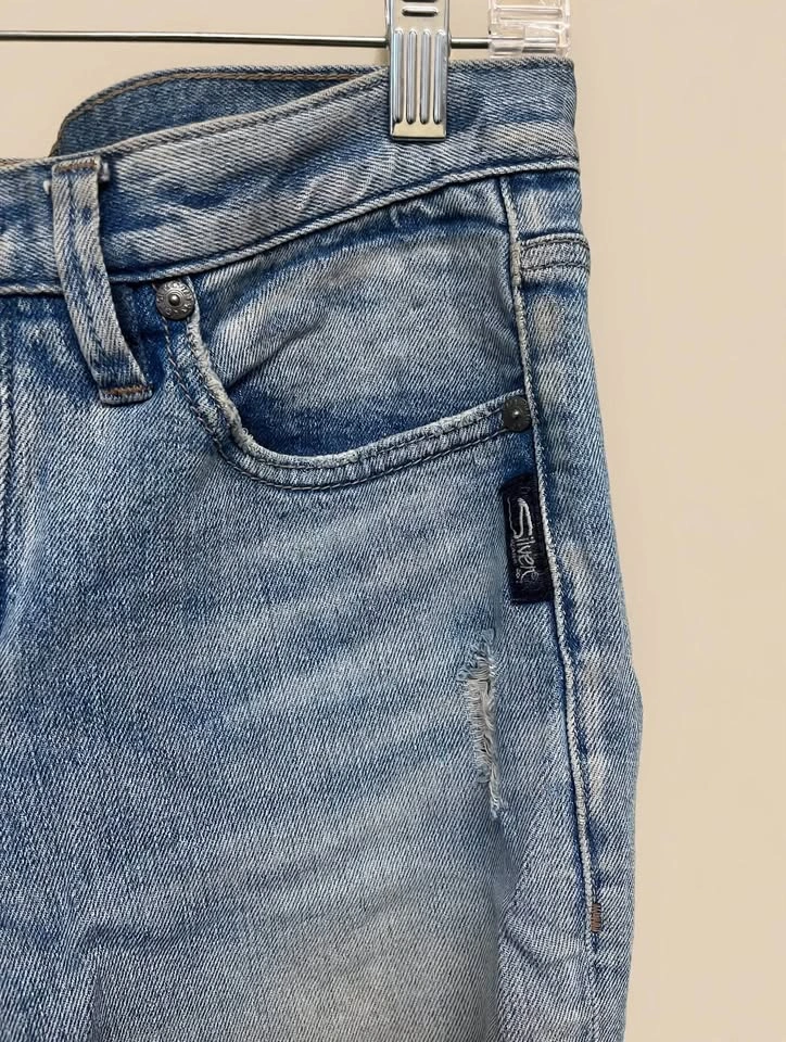 Silver Jeans Co. Mom Jeans – W28 L27 – Distressed High Rise - photo 2