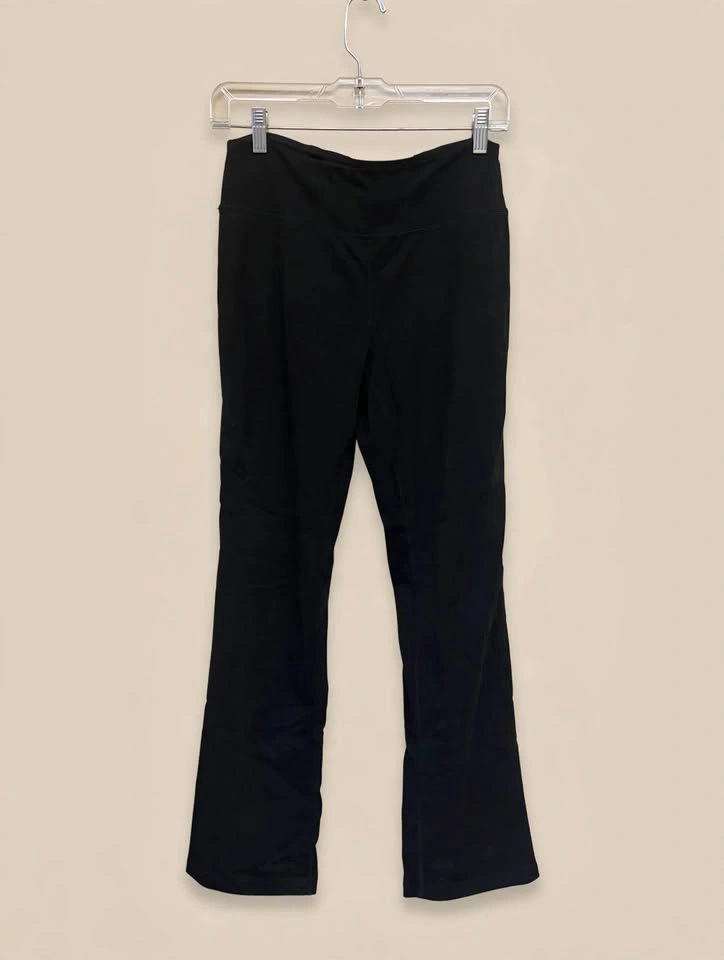Women's Black Flare Yoga Athletic Pants with Pockets – Size S - photo 2