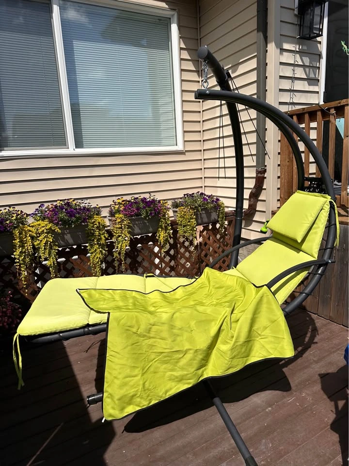 Outdoor Hanging Chaise Lounger - photo 3