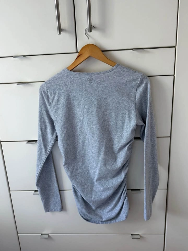Aritzia Tna Chill Malibu Longsleeve Top Size Large Grey - photo 5