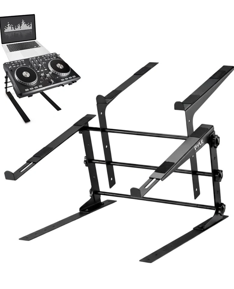 dj controller/laptop rack