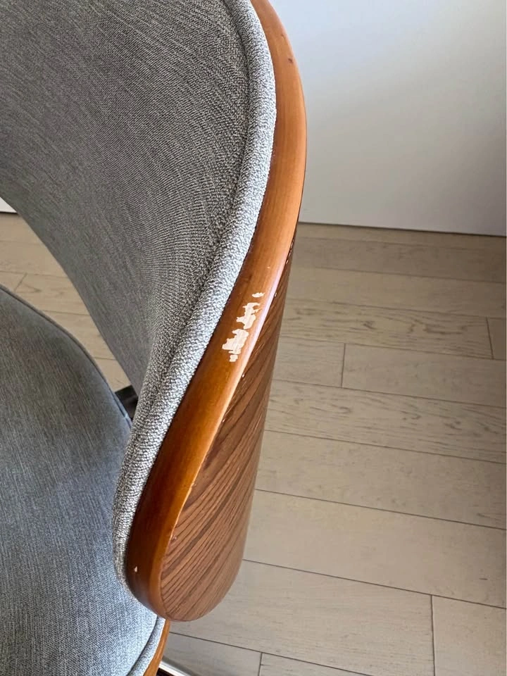 Mid-Century Modern Swivel Office Chair - photo 4