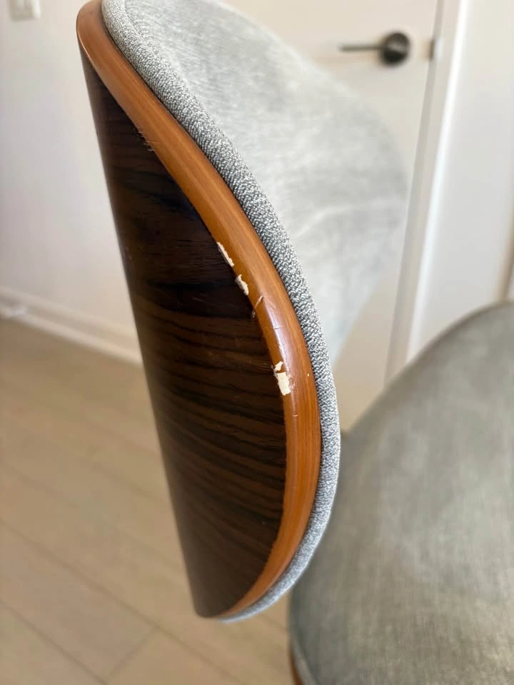 Mid-Century Modern Swivel Office Chair - photo 5