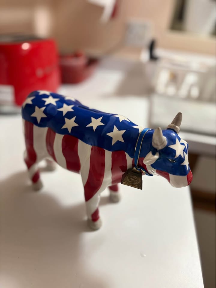Piggy bank - Patriotic Cow/Bull - photo 2