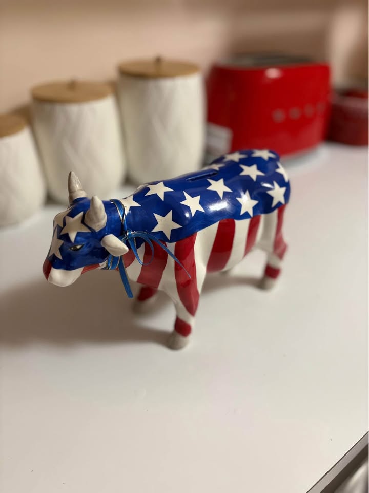 Piggy bank - Patriotic Cow/Bull - photo 4