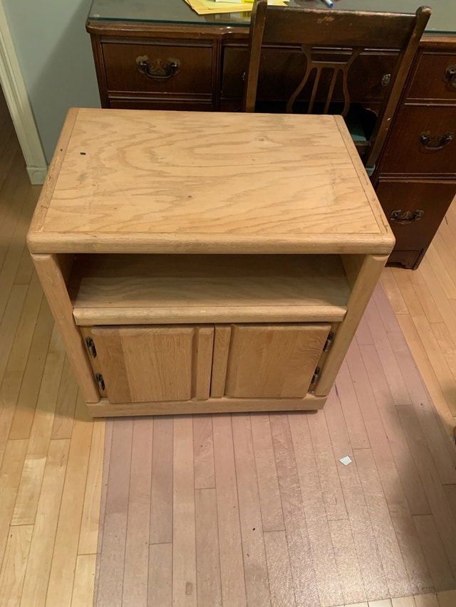 Wood Side Table - photo 3