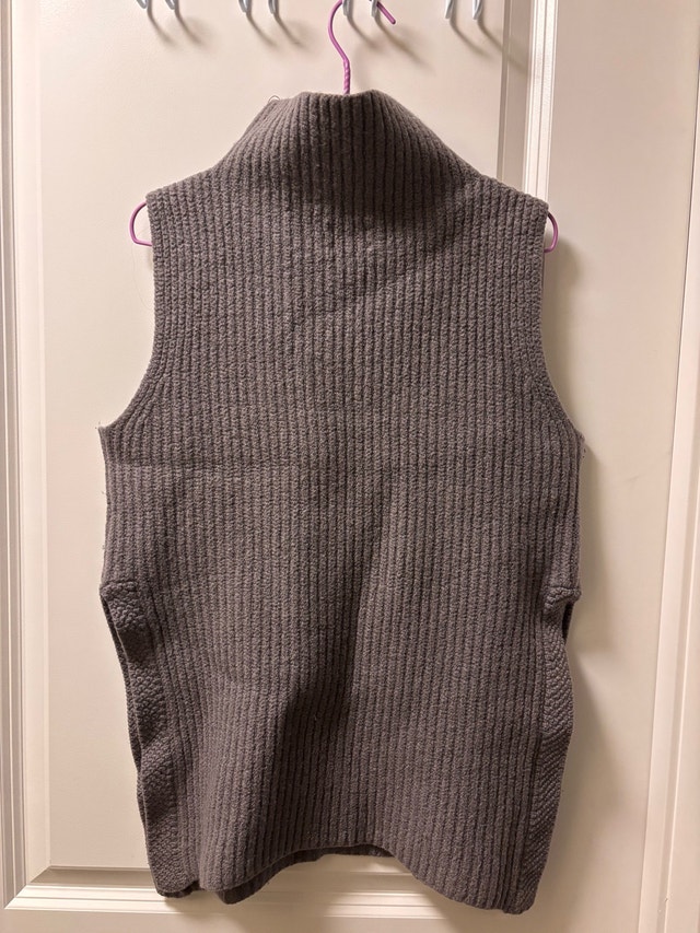 Wilfred mock neck vest, M - photo 2