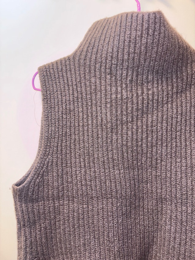 Wilfred mock neck vest, M - photo 5