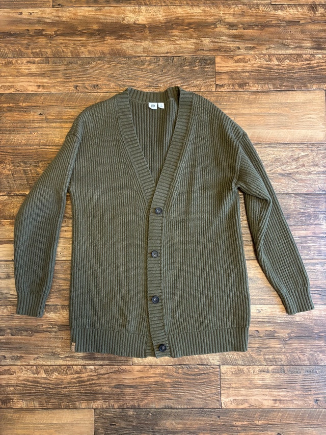Tentree oversized buttoned cardigan, M