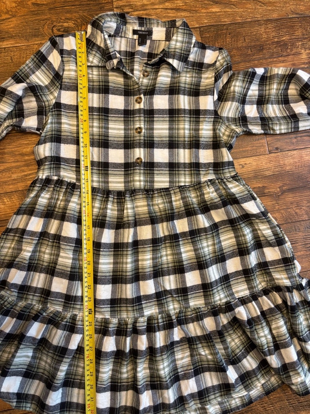 Plaid dress, S - photo 4