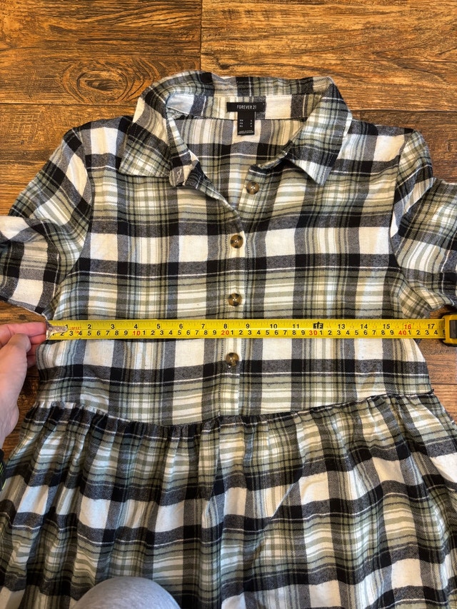 Plaid dress, S - photo 5