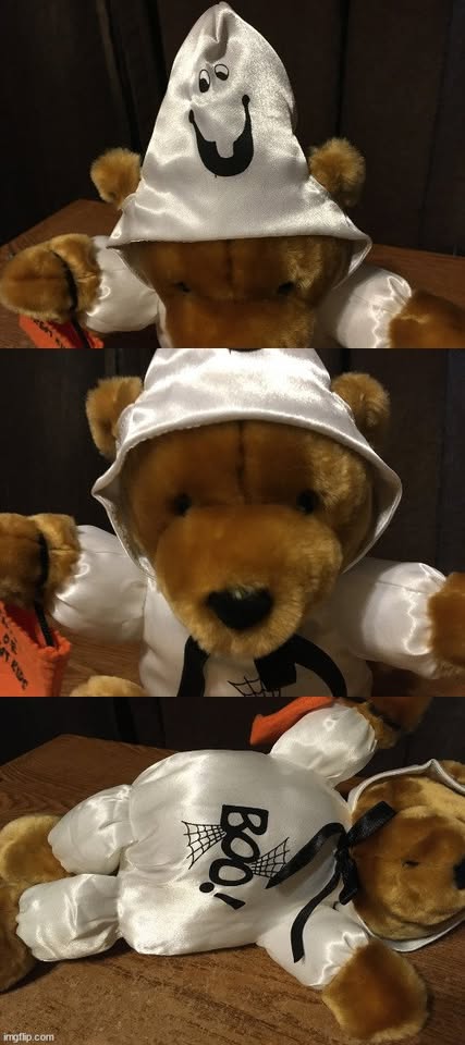 LOT OF 3 DAN DEE HALLOWEEN BEAR - photo 2