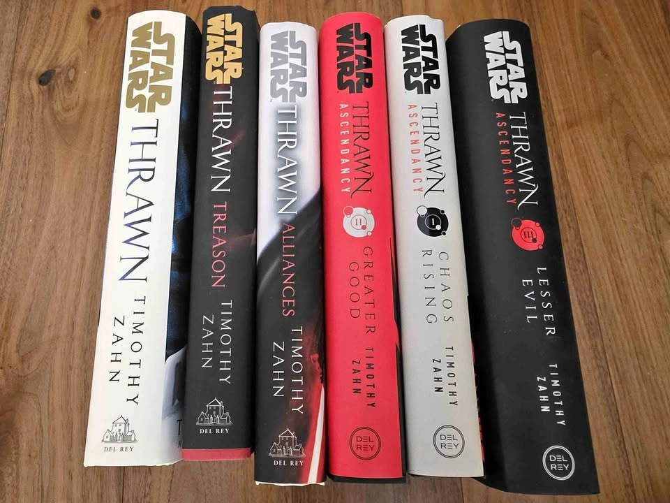 Star Wars Thrawn Series Hardcover Book Set by Timothy Zahn - 6 B