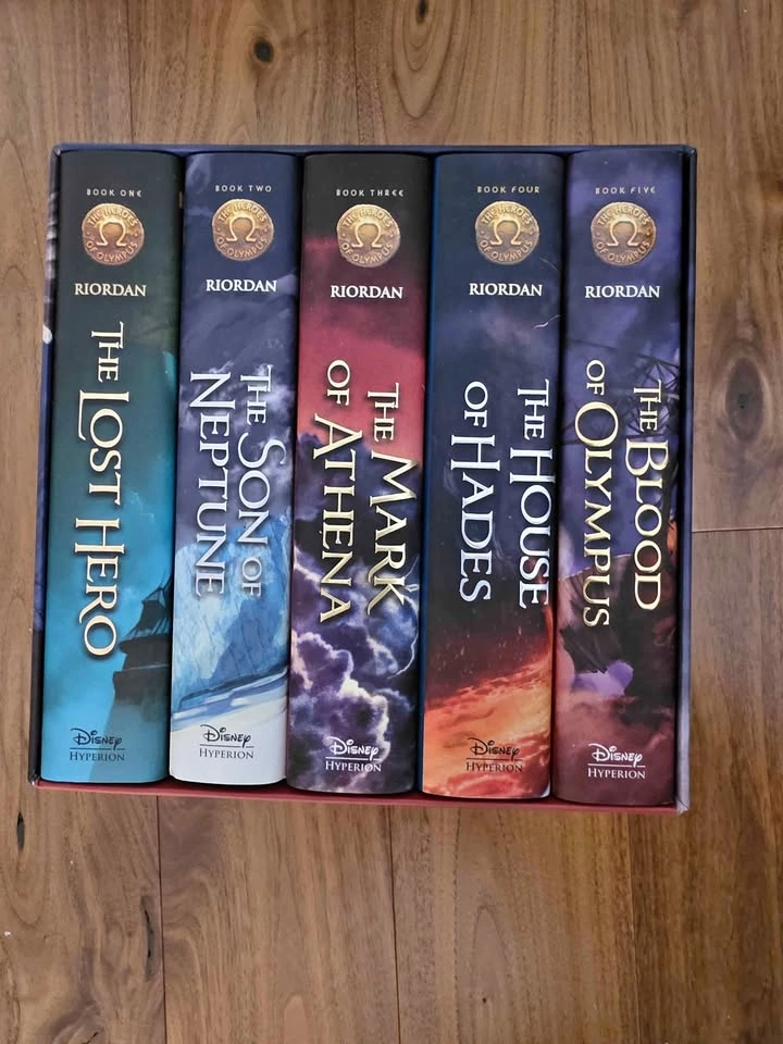 Rick Riordan The Heroes of Olympus 5-Book Box Set