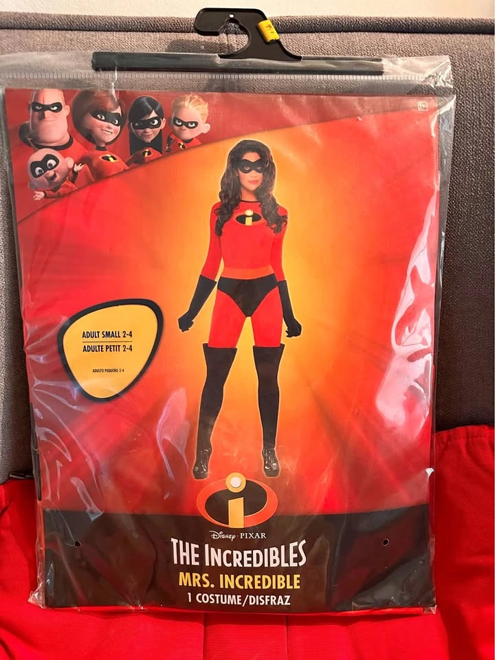 Adult The Incredibles Mrs. Incredible Halloween Costume, Small 2