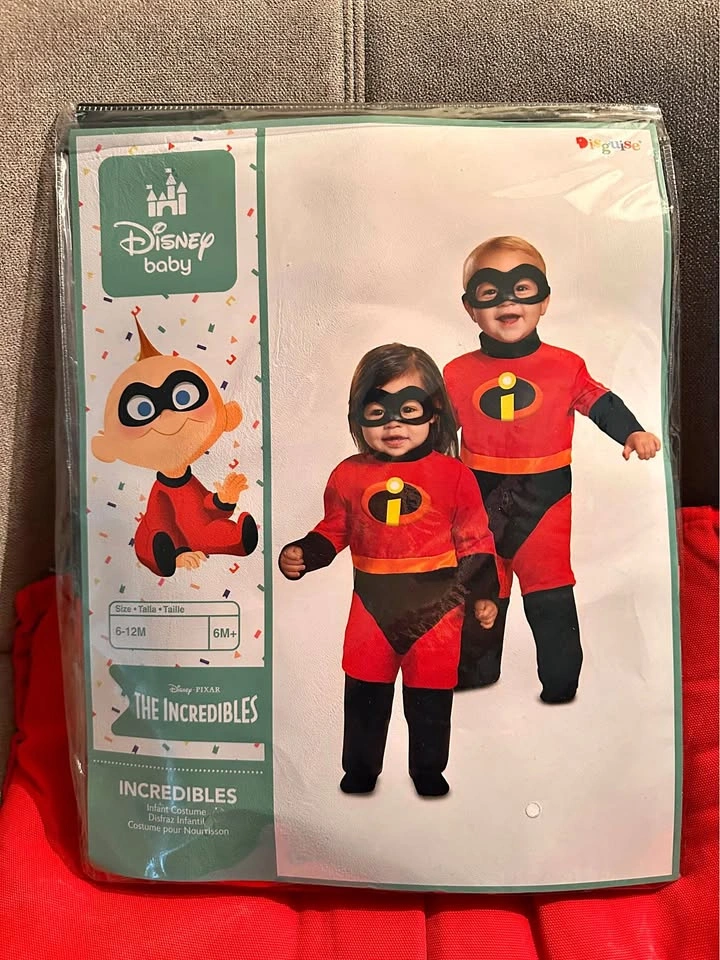 Infant Disney The Incredibles Jack Jack Costume 6-12 months