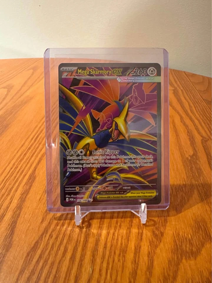 Pokemon Mega Skarmory EX 106/088 Card