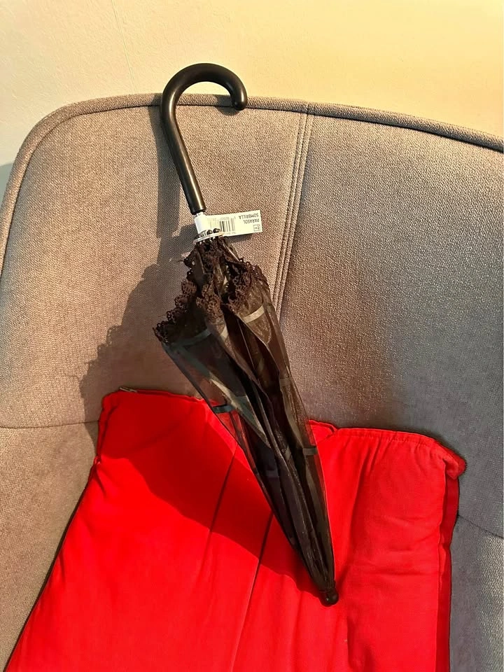Halloween black umbrella
