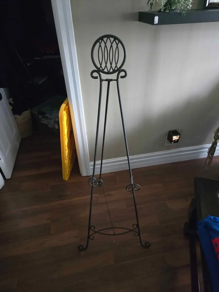 Vintage Iron picture frame holder image indicator(2)