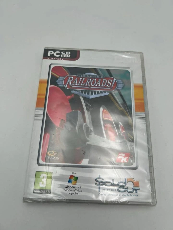Sid Meier’s Railroads PC – Brand New Sealed