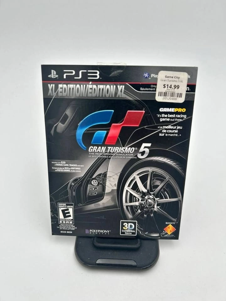 Gran Turismo 5 XL Edition PS3 NFR – Tested