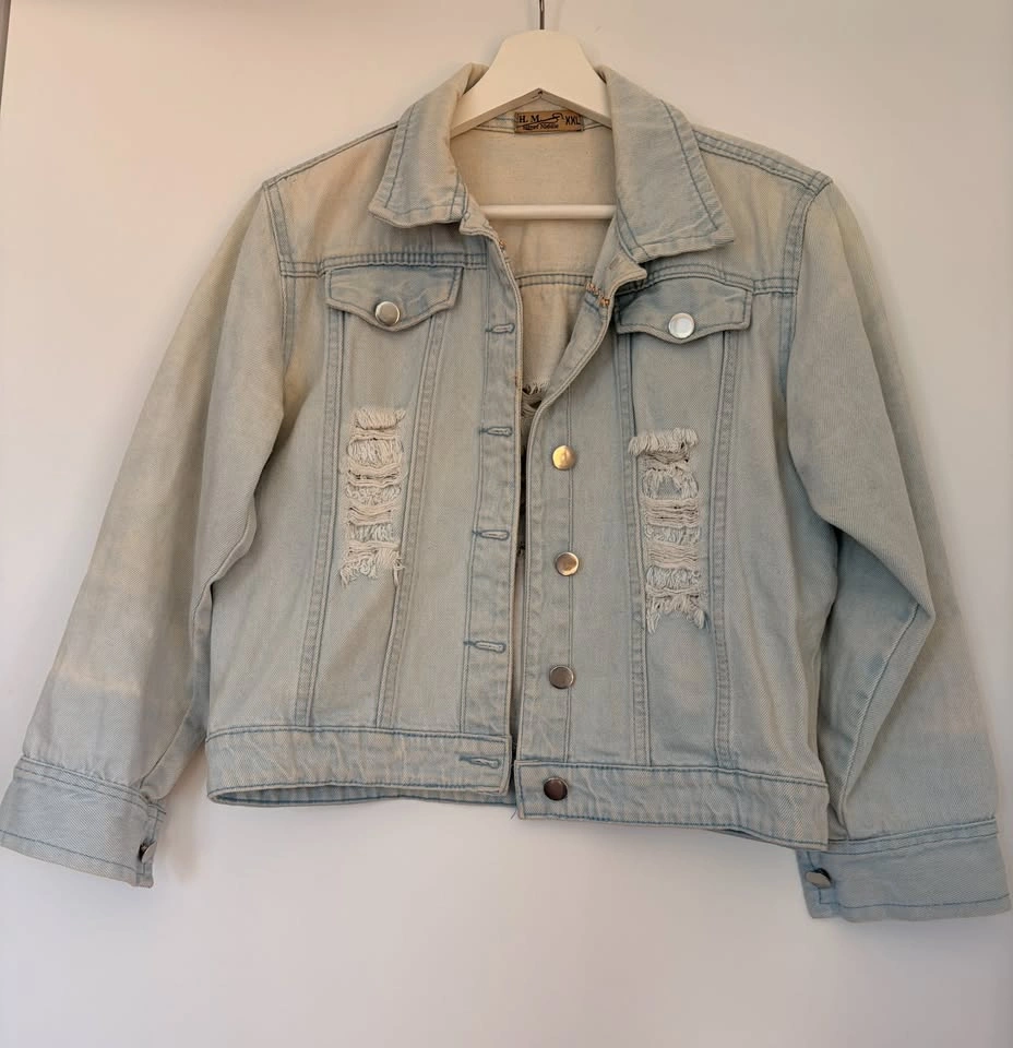 Jacket Bundle - Faux Leather + Denim - $30 OBO - photo 4