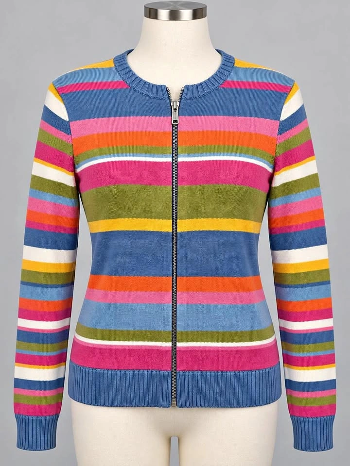 Jones New York Cotton Cardigan Small