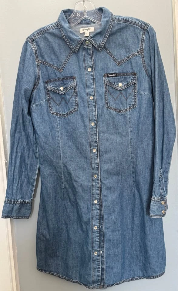 Wrangler Denim Dress Small - photo 2
