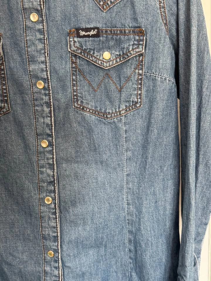 Wrangler Denim Dress Small - photo 4