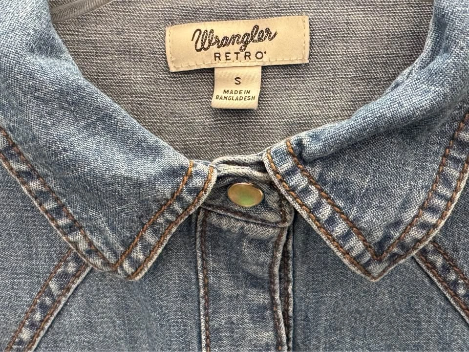 Wrangler Denim Dress Small - photo 5