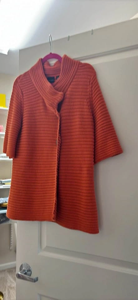 Adorable orange sweater