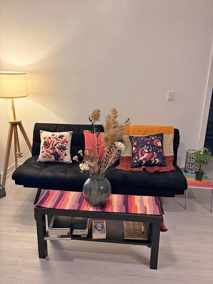 Black IKEA Coffee Table - photo 2